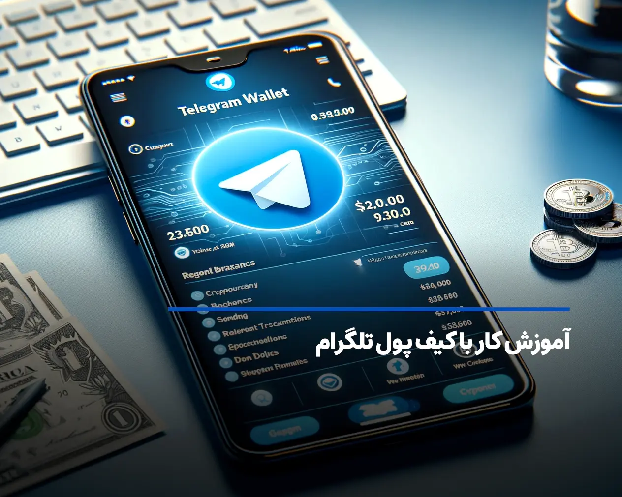 آموزش کیف پول تلگرام، ترکیبی از سرعت، امنیت و راحتی