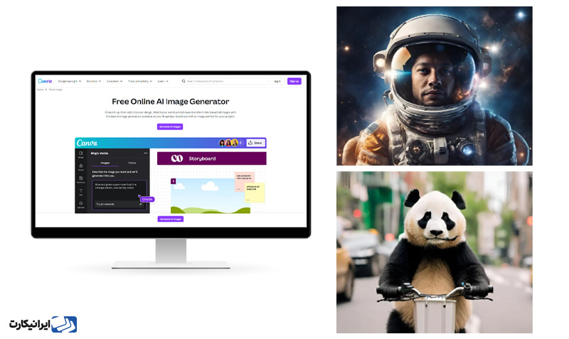 هوش مصنوعی عکس ساز Canva AI