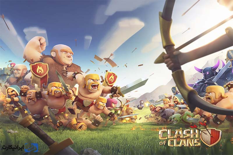 بازی Clash of Clans از بهترین بازی های گوگل پلی